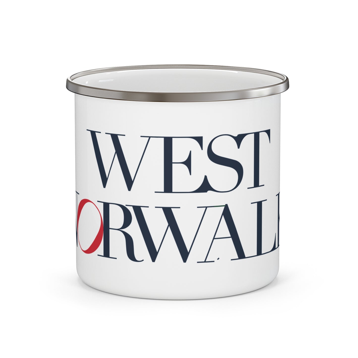41 Tilt West Norwalk Enamel Camping Mug