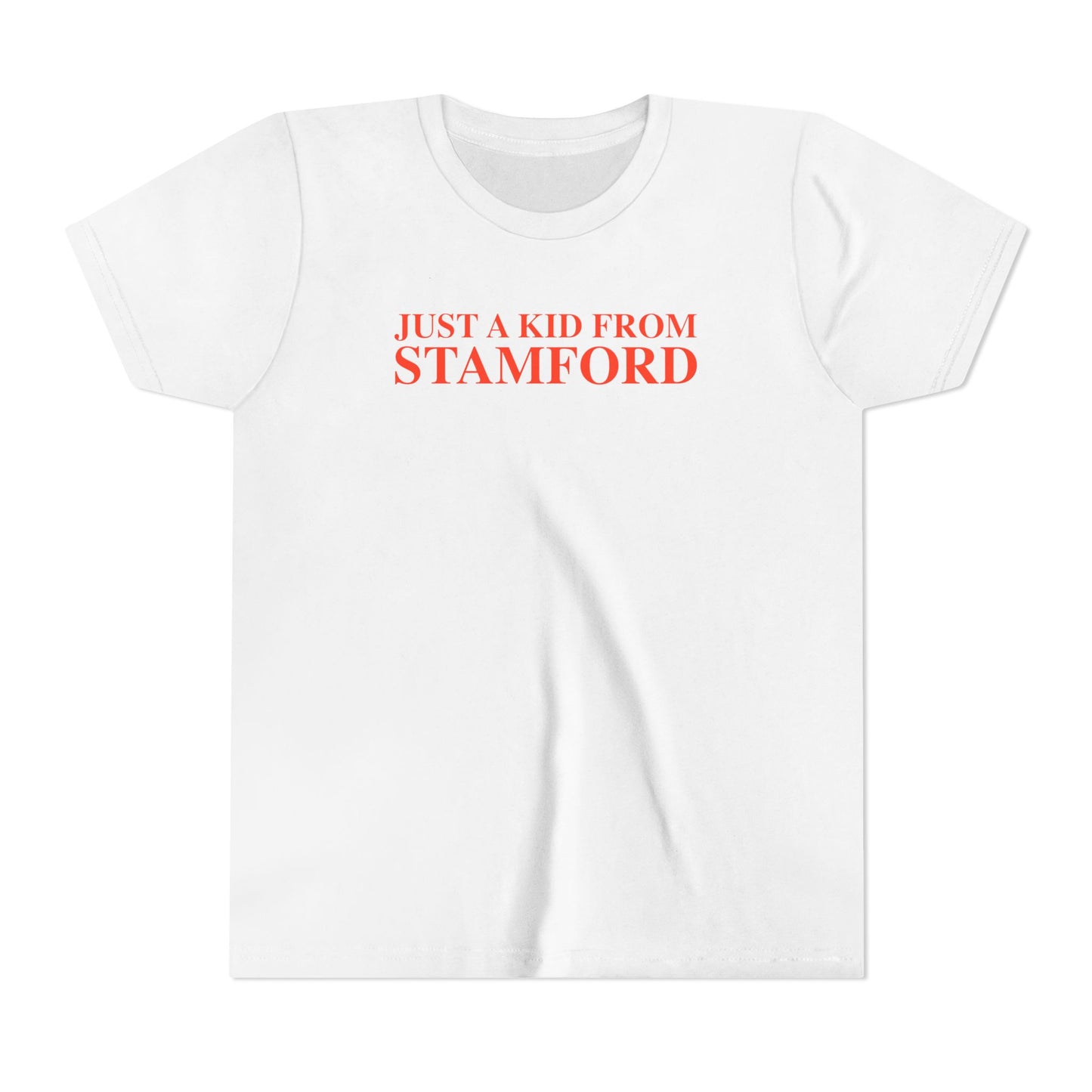 Just a kid from Stamford Youth Short Sleeve T-Shirt