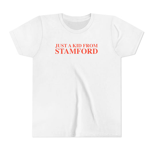 Just a kid from Stamford Youth Short Sleeve T-Shirt