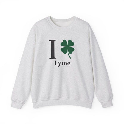 I Clover Lyme  Unisex Heavy Blend™ Crewneck Sweatshirt