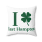 I Clover East Hampton Spun Polyester Square Pillow