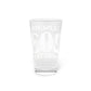 Wallingford 203 Connecticut Pint Glass, 16oz