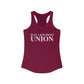 Just a kid from Union Women's Ideal Racerback Tank Top