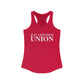 Just a kid from Union Women's Ideal Racerback Tank Top