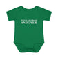Just a kid from Andover Infant Baby Rib Bodysuit