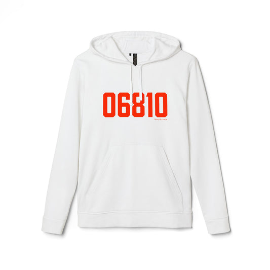 06810 Danbury Connecticut Zip Code adidas Unisex Fleece Hoodie Sweatshirt