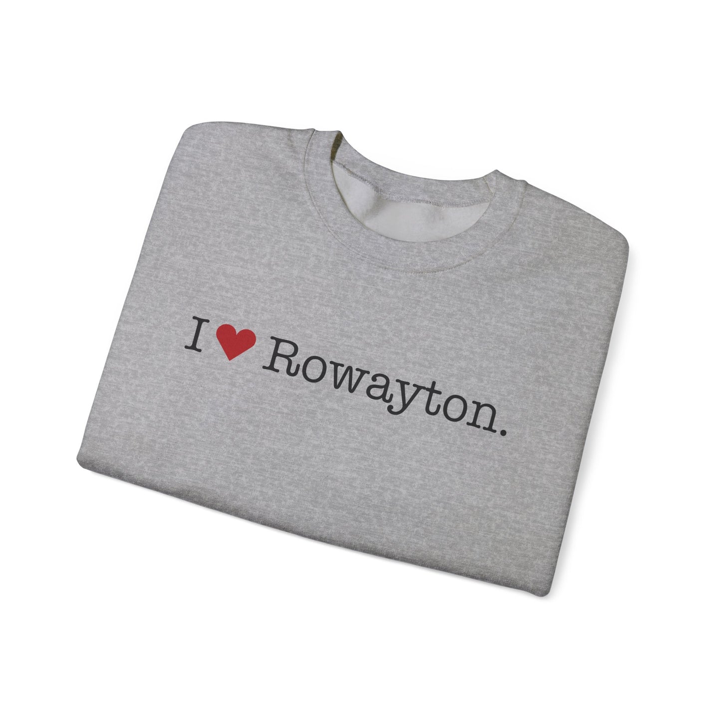 I Heart Rowayton. Unisex Heavy Blend™ Crewneck Sweatshirt