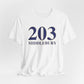 203 Middlebury Unisex Jersey Short Sleeve T-Shirt