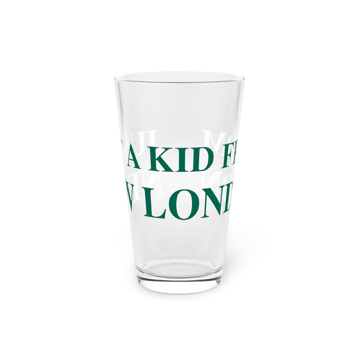 Just a kid from New London Pint Glass, 16oz