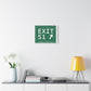 Vintage Exit 51  Merritt Parkway Sign Matte Canvas, Stretched, 1.25"
