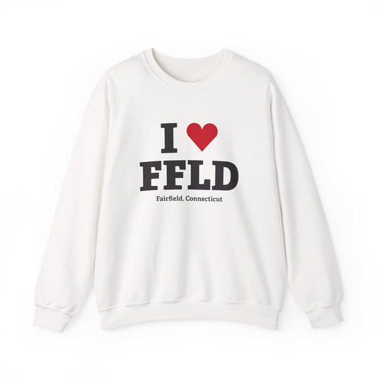 I Heart FFLD Unisex Heavy Blend™ Crewneck Sweatshirt