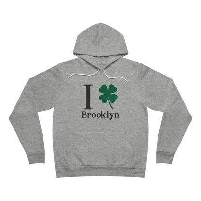 I Clover Brooklyn Unisex Sponge Fleece Pullover Hoodie