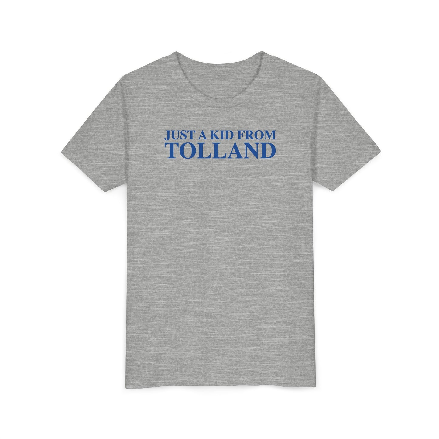 Just a kid from Tolland Youth Short Sleeve T-Shirt