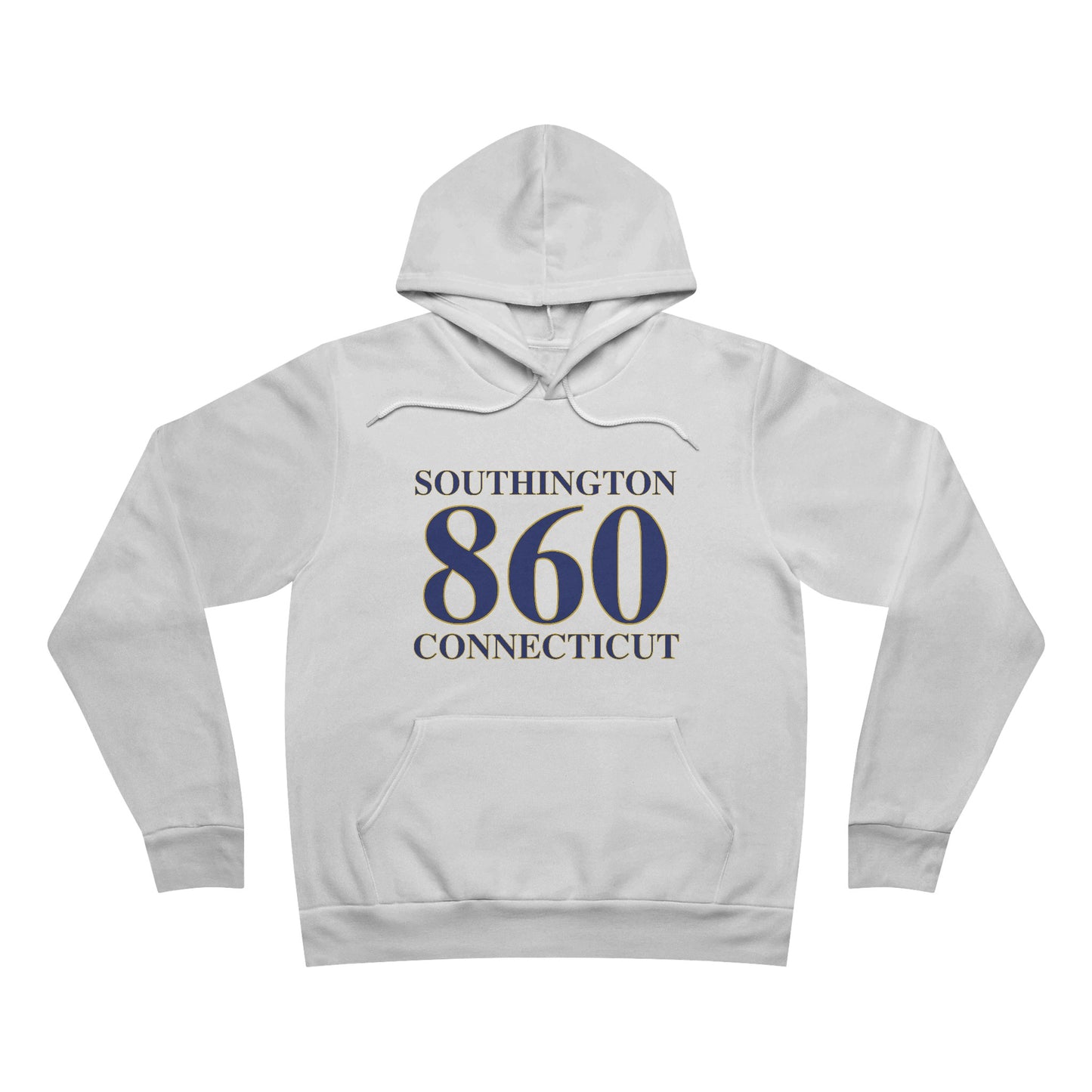 Southington 860 Connecticut Unisex Sponge Fleece Pullover Hoodie