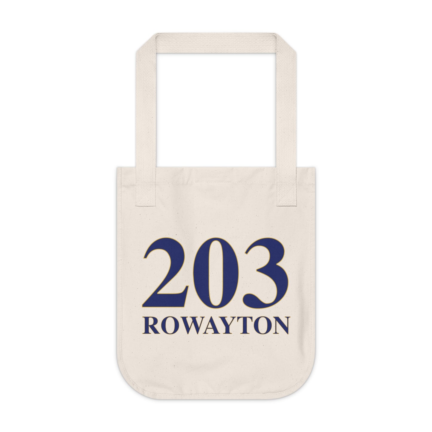 203 Rowayton Organic Canvas Tote Bag