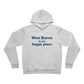 West Haven Is My Happy Place Unisex Sponge Fleece Pullover Hoodie