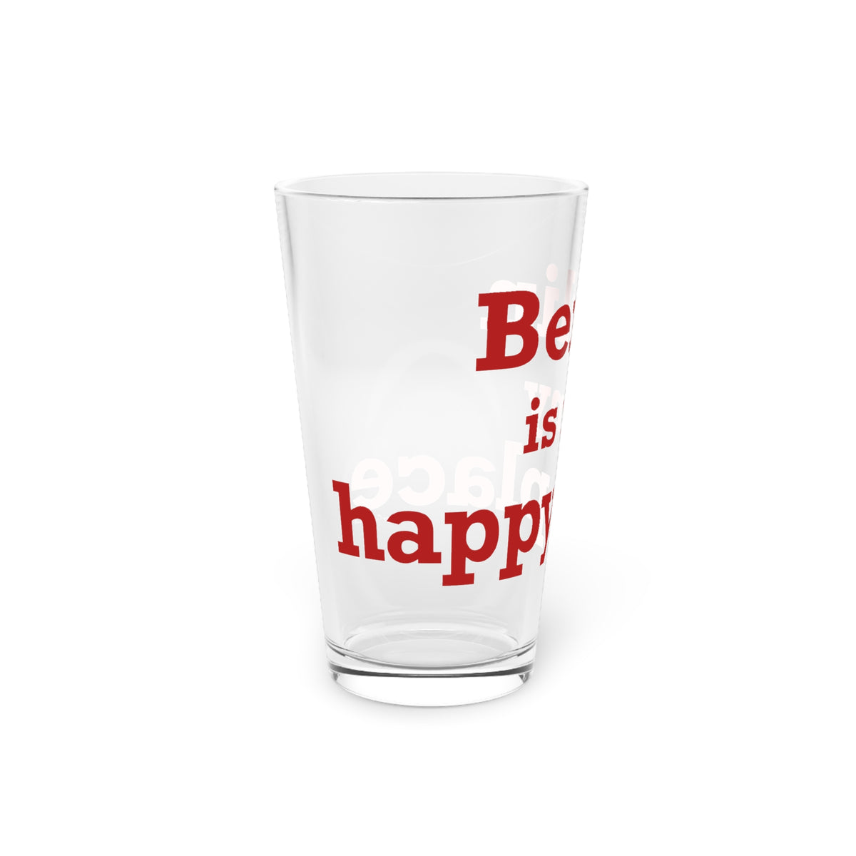 Berlin is My Happy Place Pint Glass, 16oz