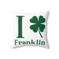 I Clover Franklin Spun Polyester Square Pillow
