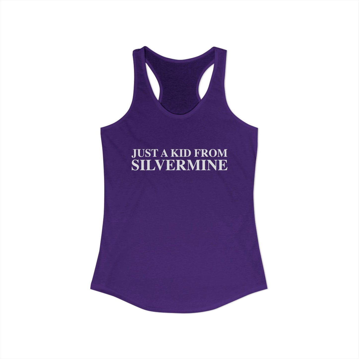 I Really Really Miss Silvermine Women's Ideal Racerback Tank Top
