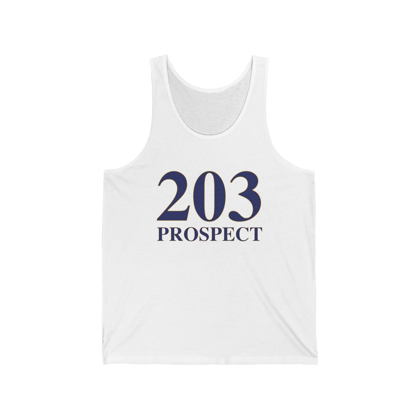 203 Prospect Unisex Jersey Tank Top