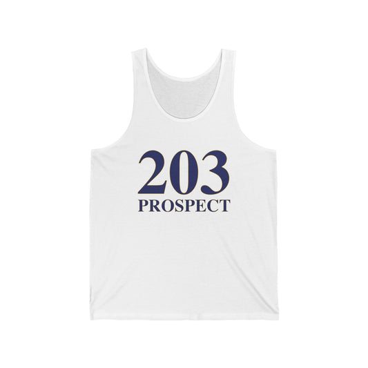 203 Prospect Unisex Jersey Tank Top