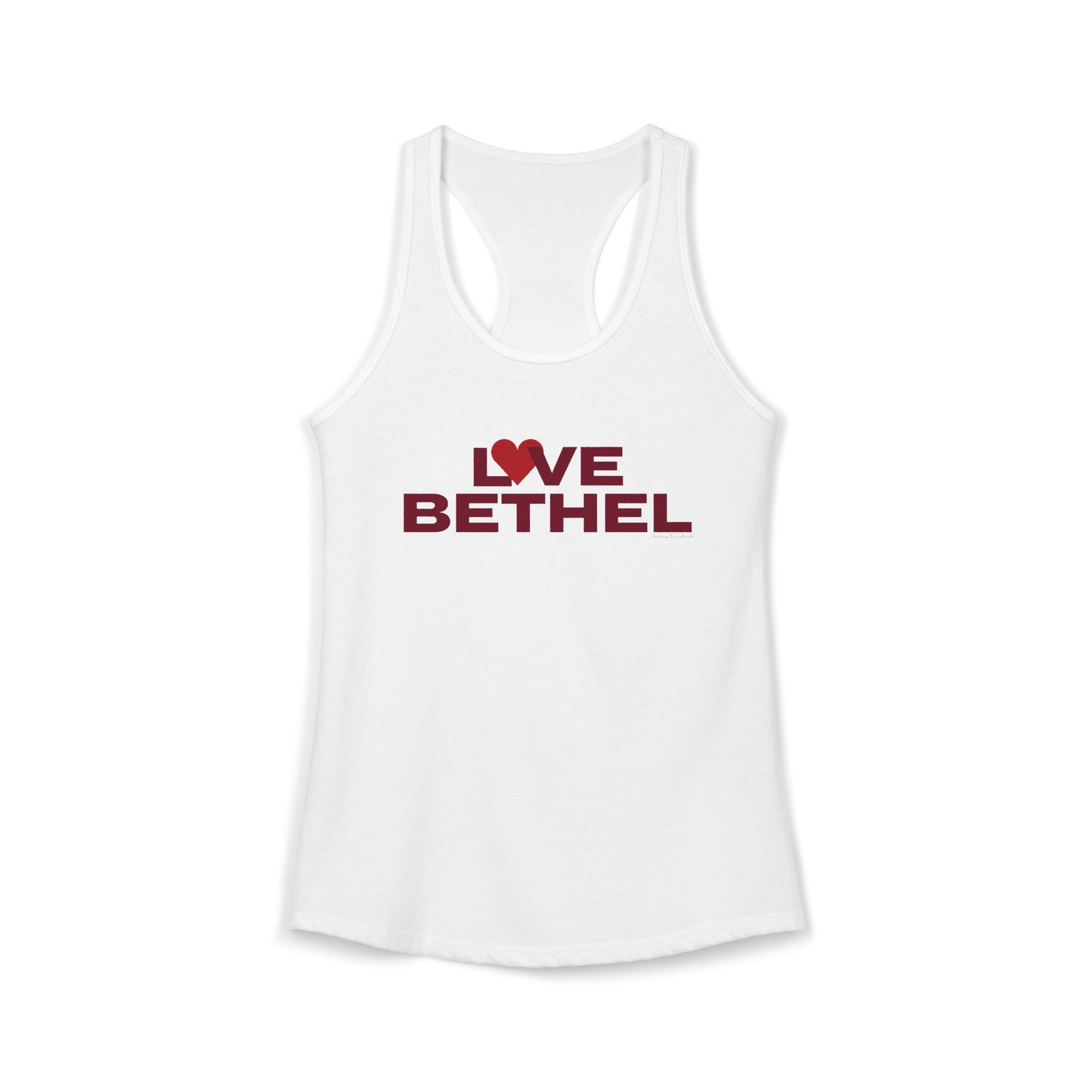 Love Bethel Women's Ideal Racerback Tank Top