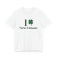 I Clover New Canaan Unisex Jersey Short Sleeve Tee