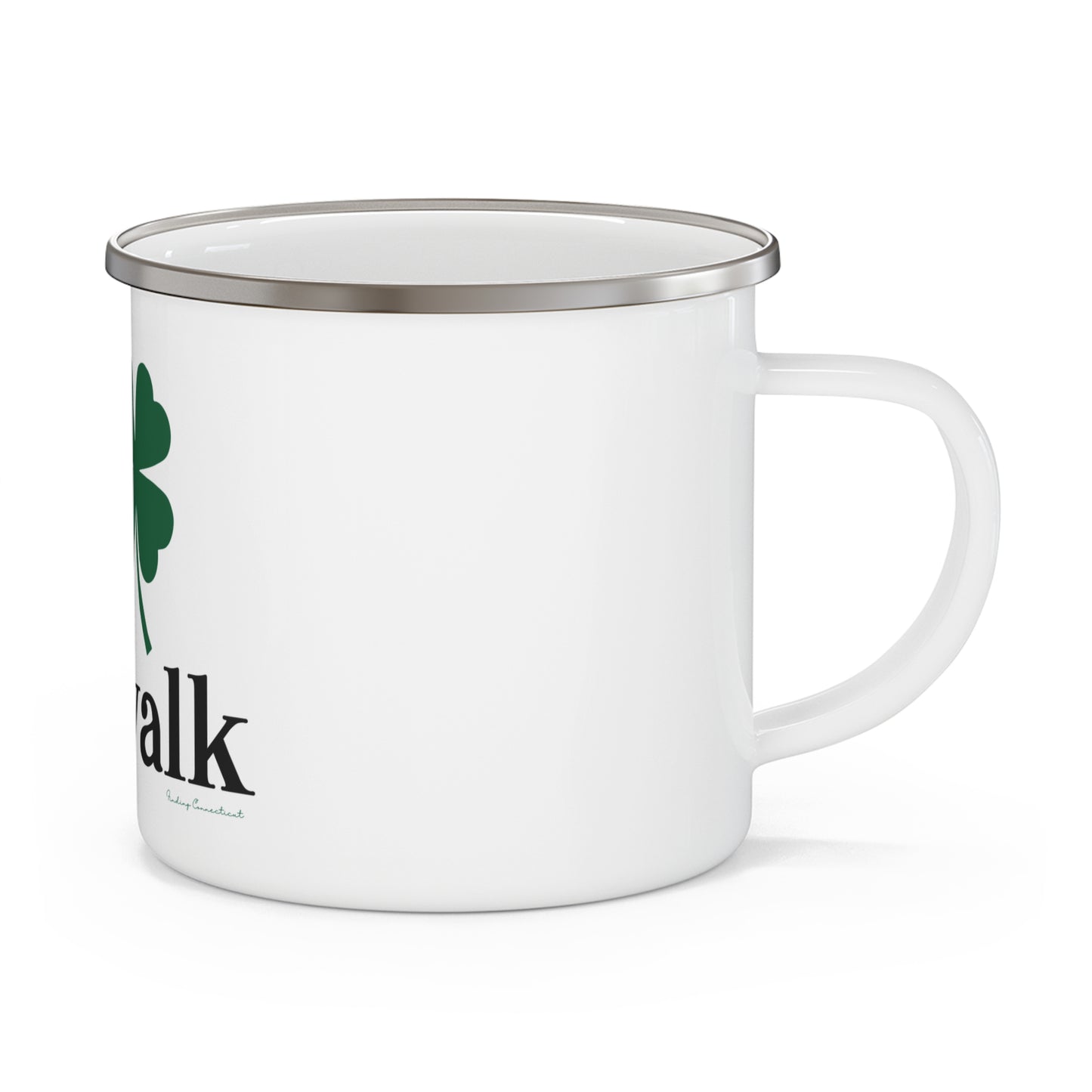 I Clover Norwalk Enamel Camping Mug