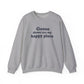 Goose Shows Are My Happy Place - Blue Unisex Heavy Blend™ Crewneck Sweatshirt