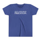 Just a kid from Preston Youth Short Sleeve T-Shirt