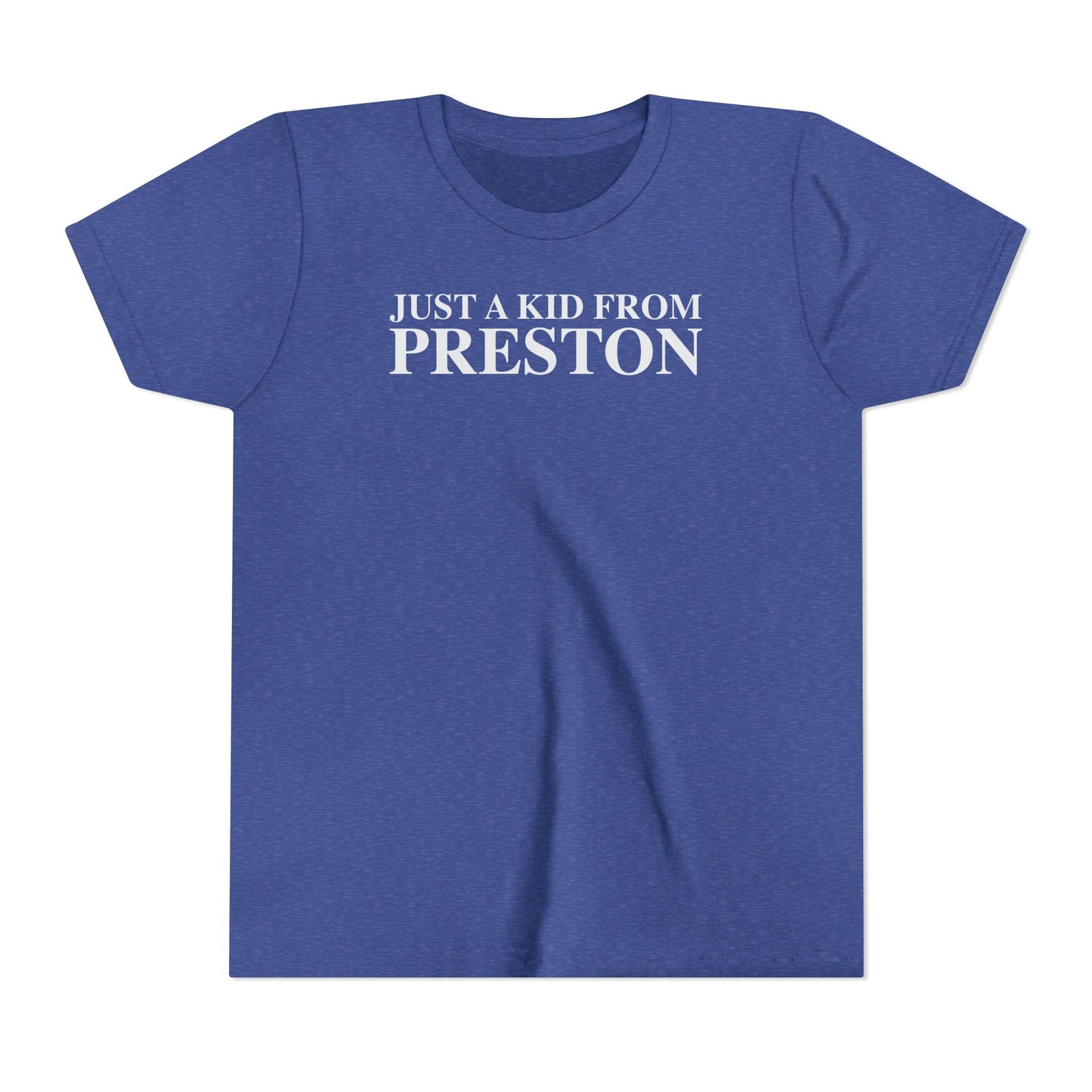 Just a kid from Preston Youth Short Sleeve T-Shirt