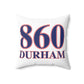 860 Durham Red, White & Blue  Spun Polyester Square Pillow