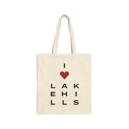 Lake Hills Vision Cotton Canvas Tote Bag
