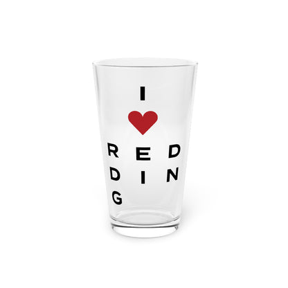 Redding Vision Pint Glass, 16oz