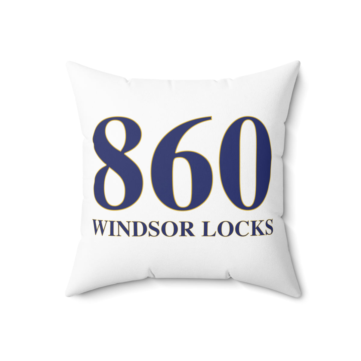 860 Windsor Locks Polyester Square Pillow