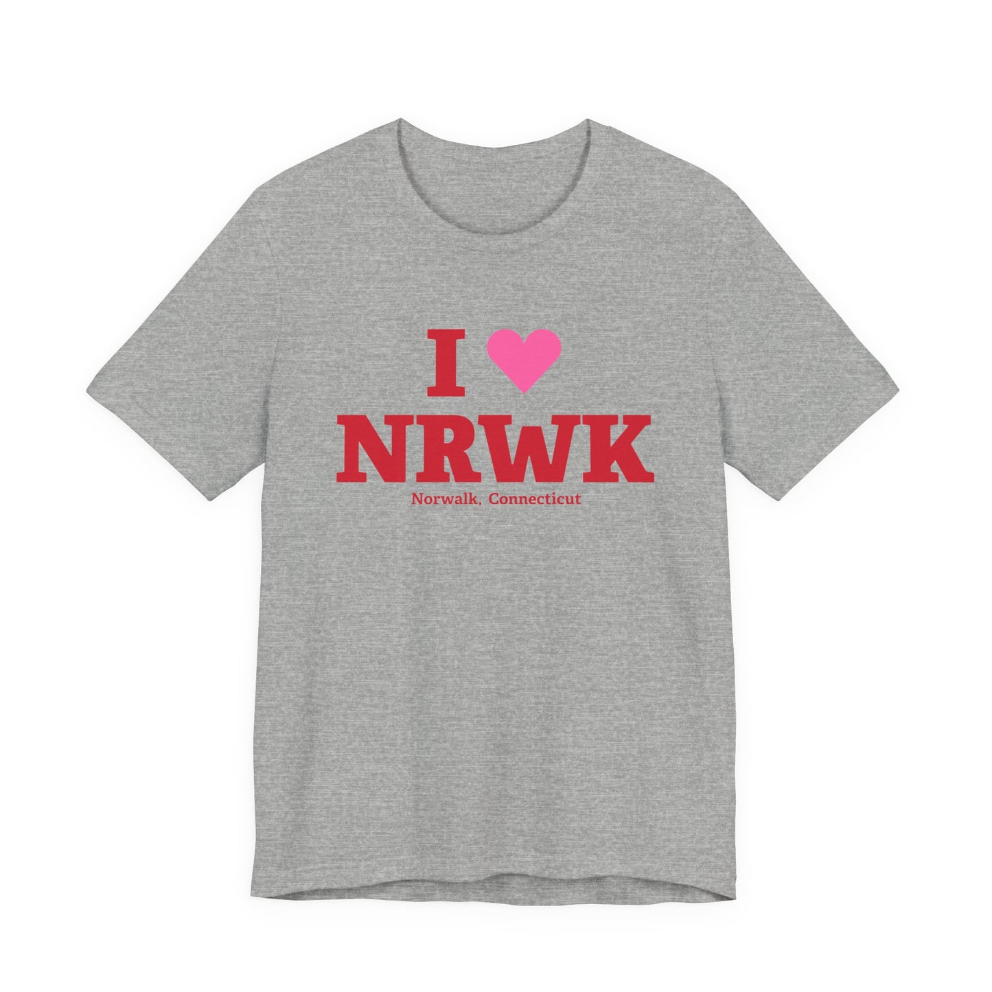 I Heart NRWK Unisex Jersey Short Sleeve T-Shirt