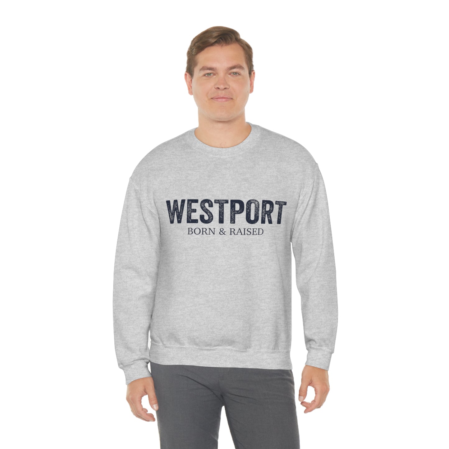 Westport Born & Raised Unisex Heavy Blend™ Crewneck Sweatshirt