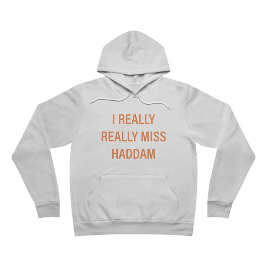 I Really Reallly Miss Haddam Unisex Sponge Fleece Pullover Hoodie