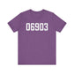 06903 Stamford CT Zip Code Unisex Jersey Short Sleeve T-Shirt