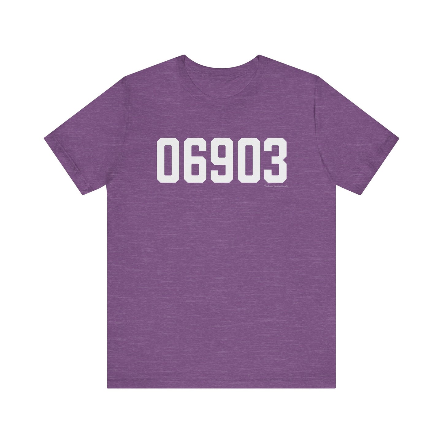 06903 Stamford CT Zip Code Unisex Jersey Short Sleeve T-Shirt