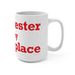 Manchester is My Happy Place Mug 15oz