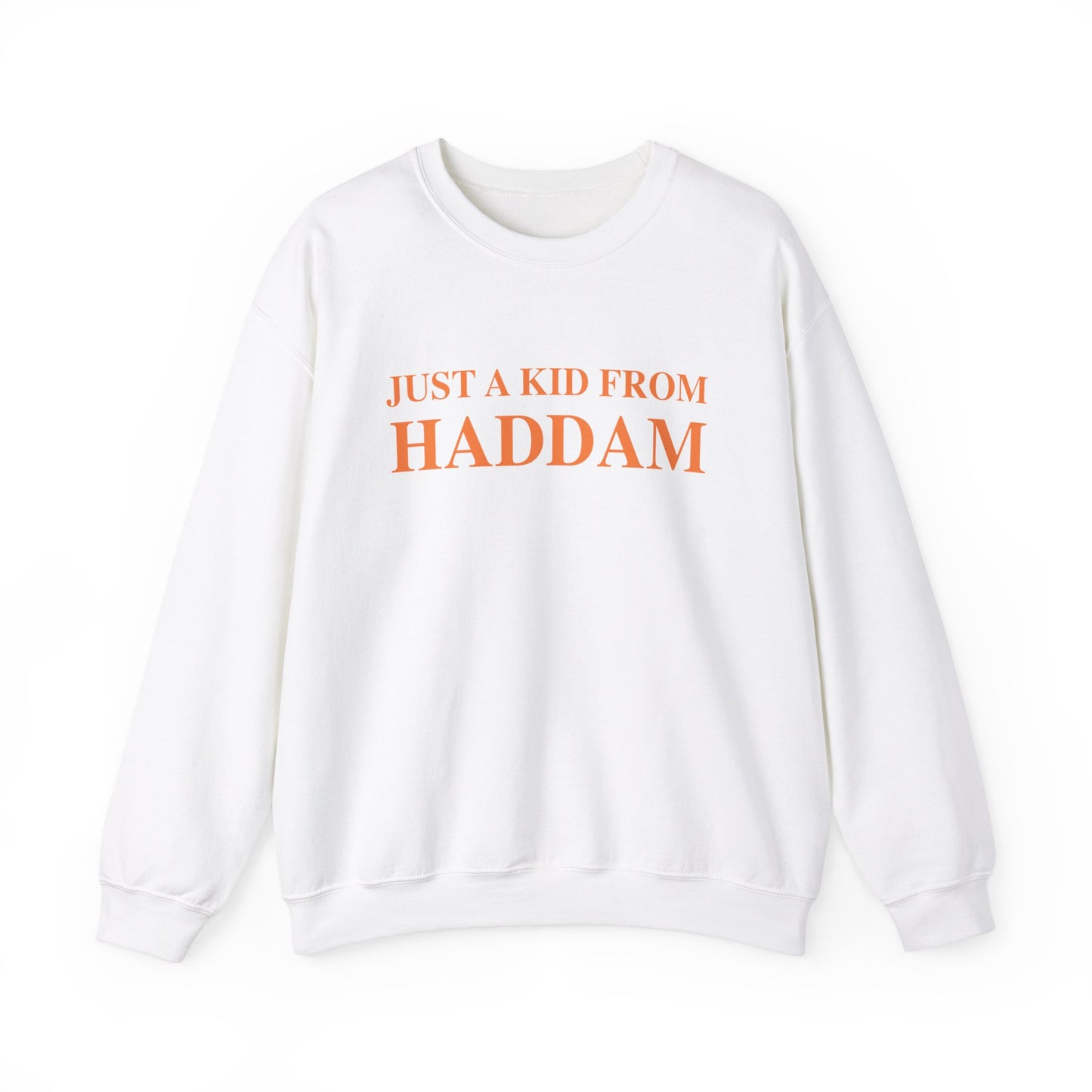 Just a kid from Haddam Unisex Heavy Blend™ Crewneck Sweatshirt