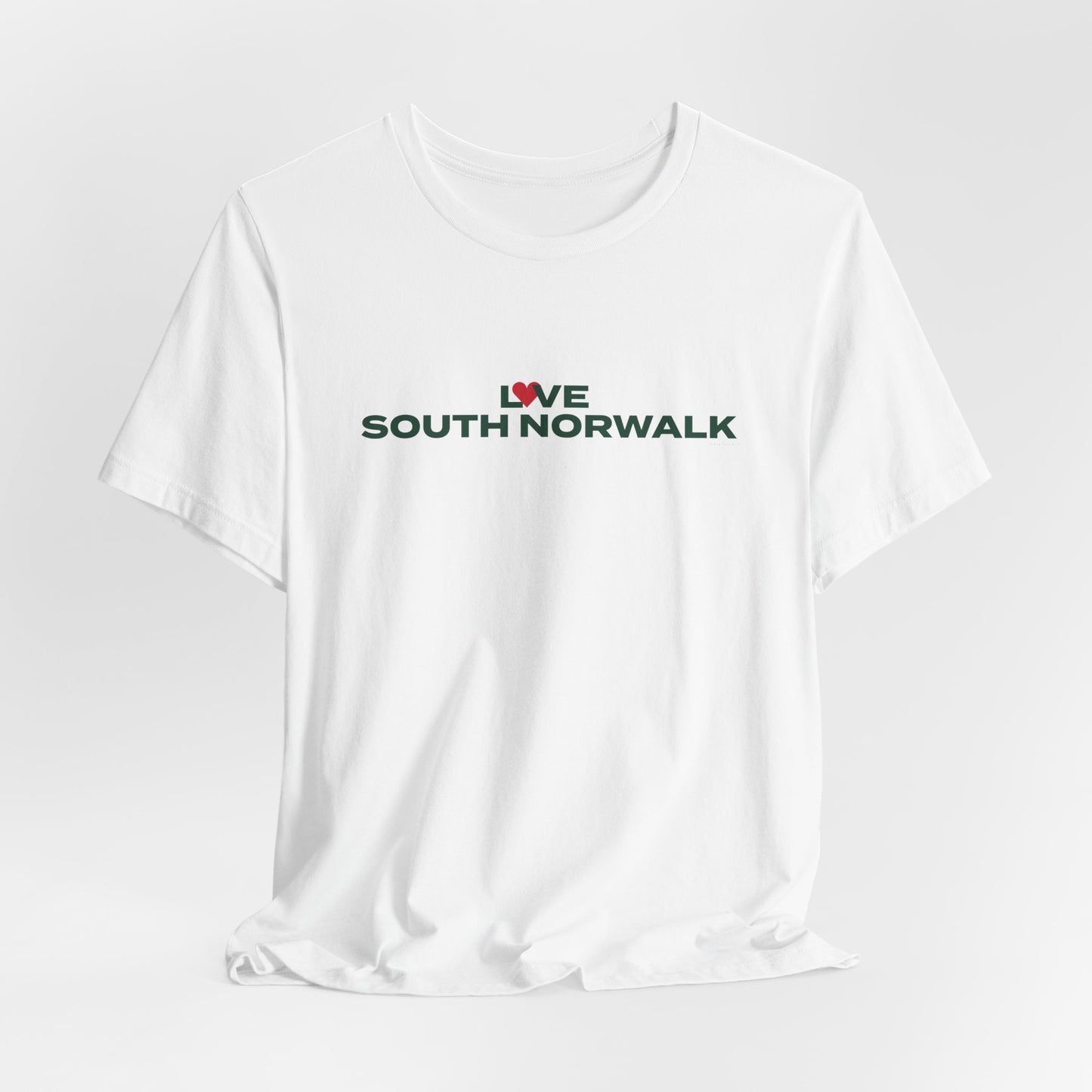 Love South Norwalk Unisex Jersey Short Sleeve T-Shirt