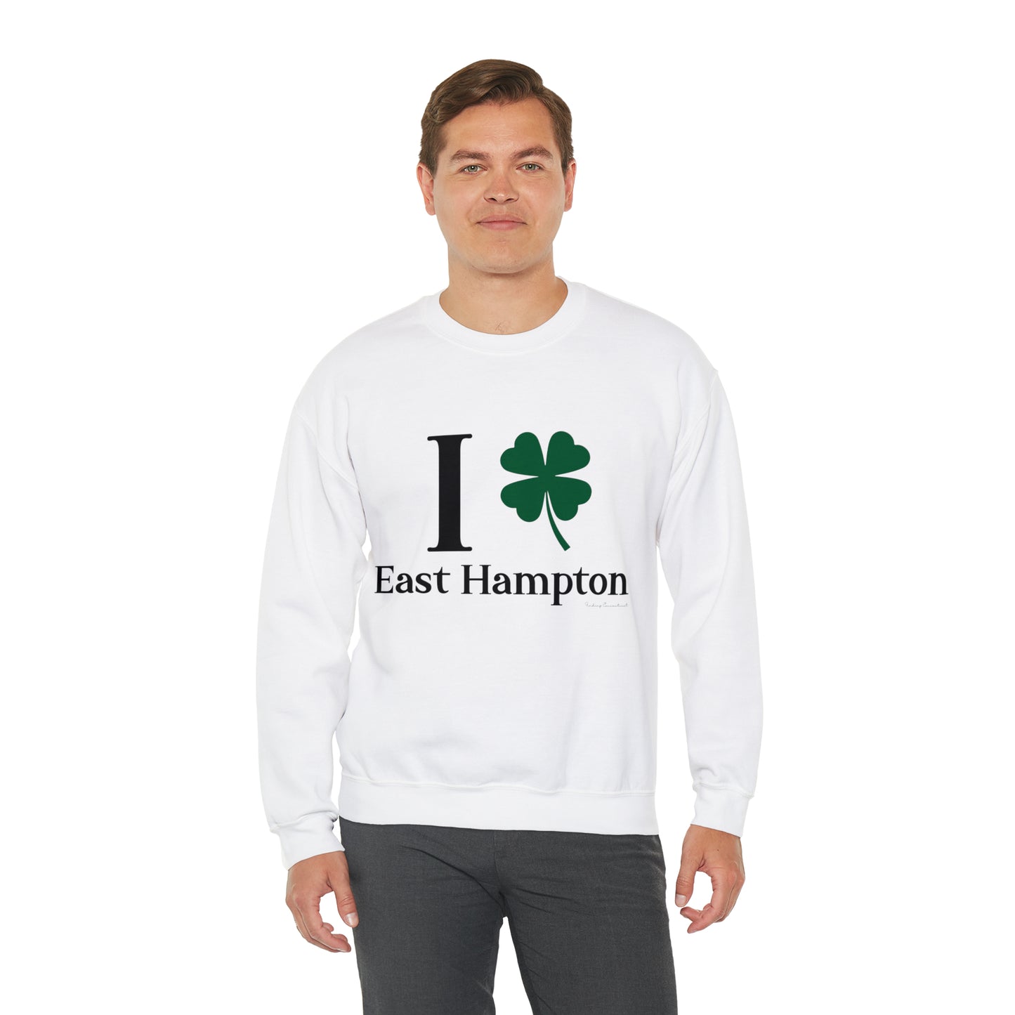 I Clover East Hampton Unisex Heavy Blend™ Crewneck Sweatshirt