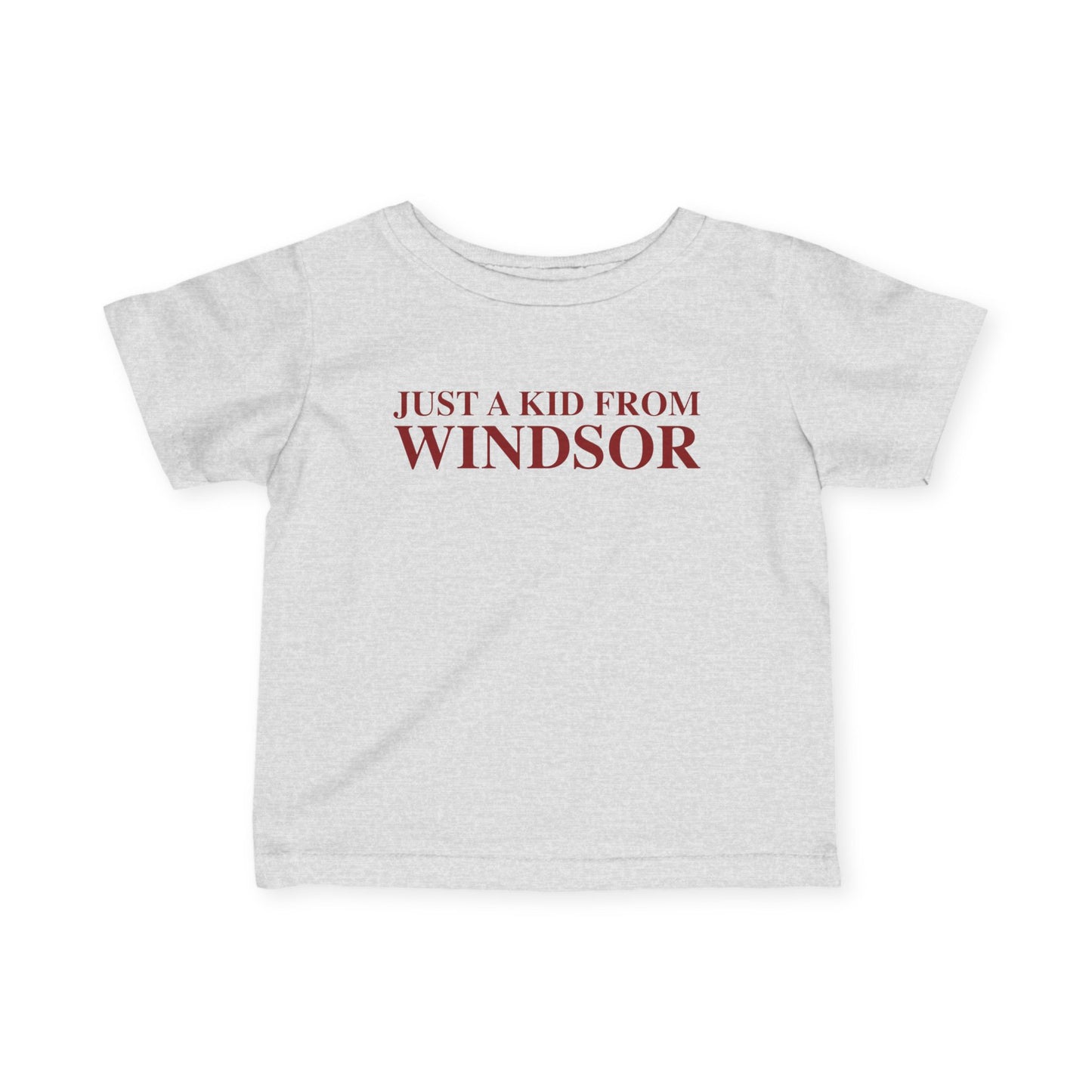 Just a kid from Windsor Infant Fine Jersey T-Shirt