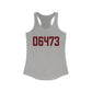 06473 - North Haven Connecticut Zip Code Women's Ideal Racerback Tank Top