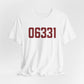 06331 Canterbury Connecticut Zip Code Unisex Jersey Short Sleeve T-Shirt