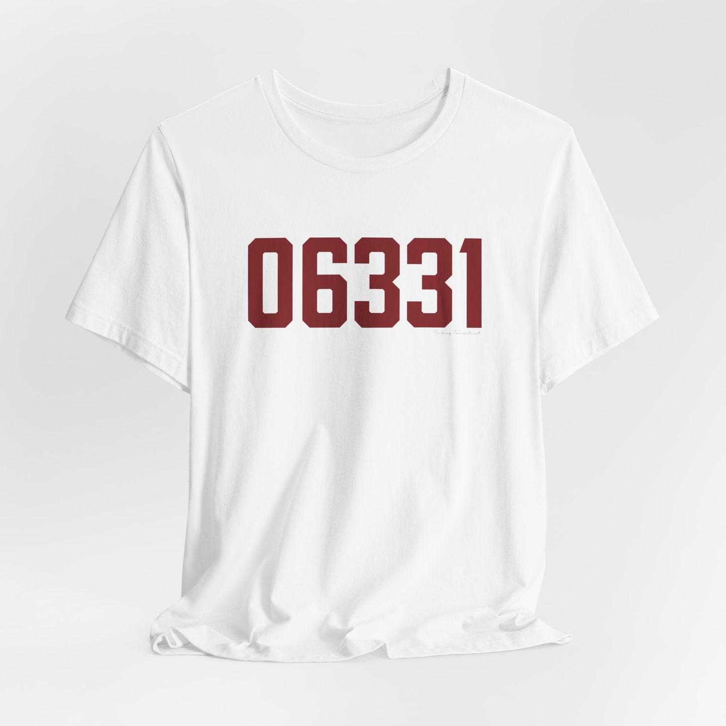 06331 Canterbury Connecticut Zip Code Unisex Jersey Short Sleeve T-Shirt