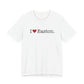 I Heart Easton. Unisex Jersey Short Sleeve T-Shirt