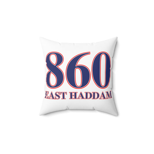 860 East Haddam Red, White & Blue Spun Polyester Square Pillow